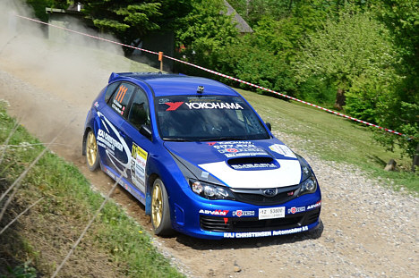 En helt ny motor gav ekstra speed til Max Christensens Subaru.